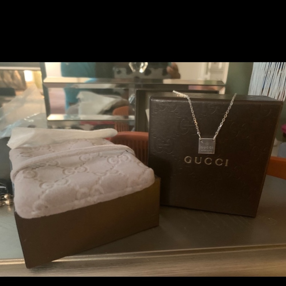 Gucci necklace and ring